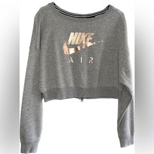 NIKE AIR cropped sweatshirt